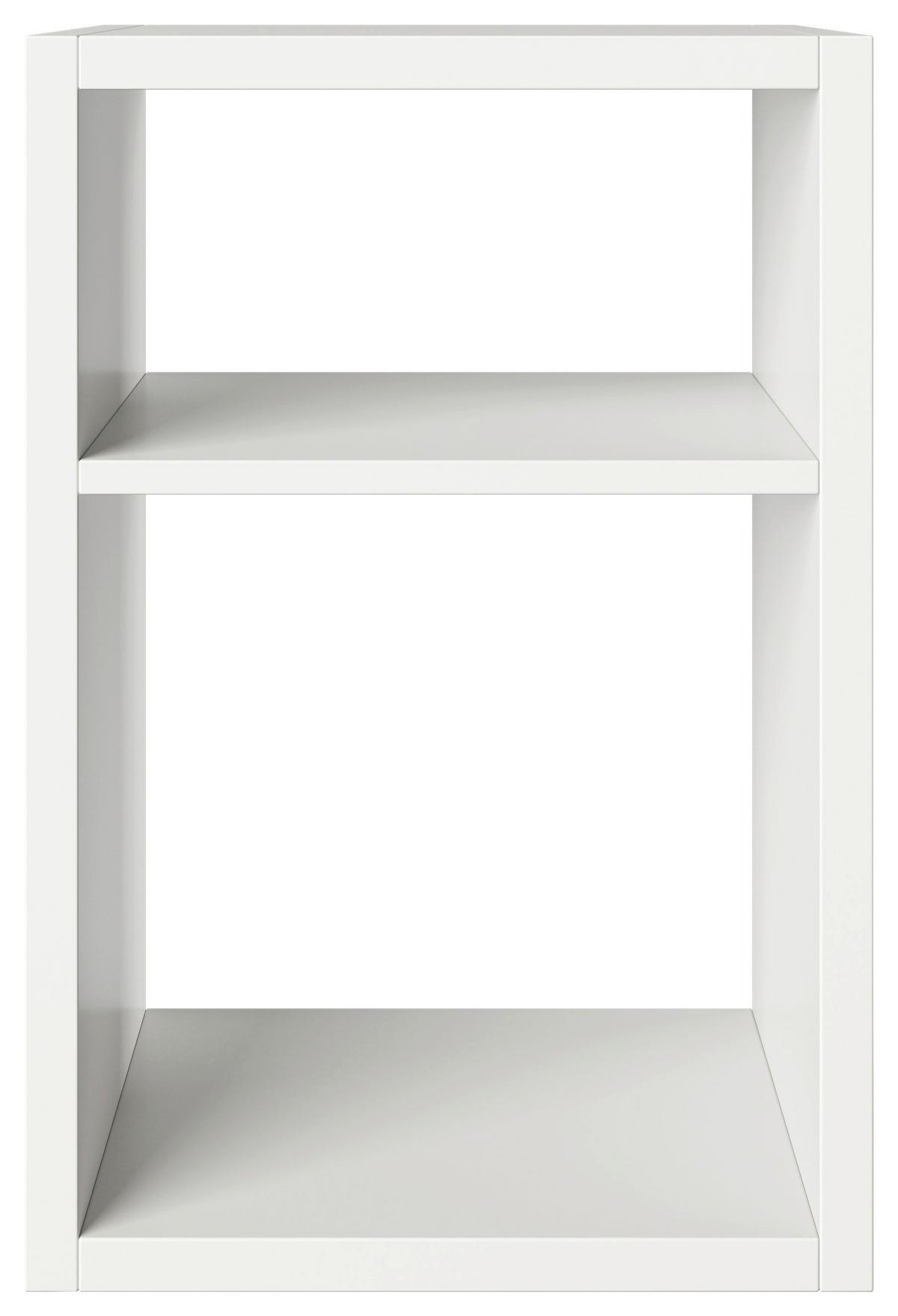 Regal Fortuna - Weiß, Basics, Holzwerkstoff (58/39/34cm) - MID.YOU