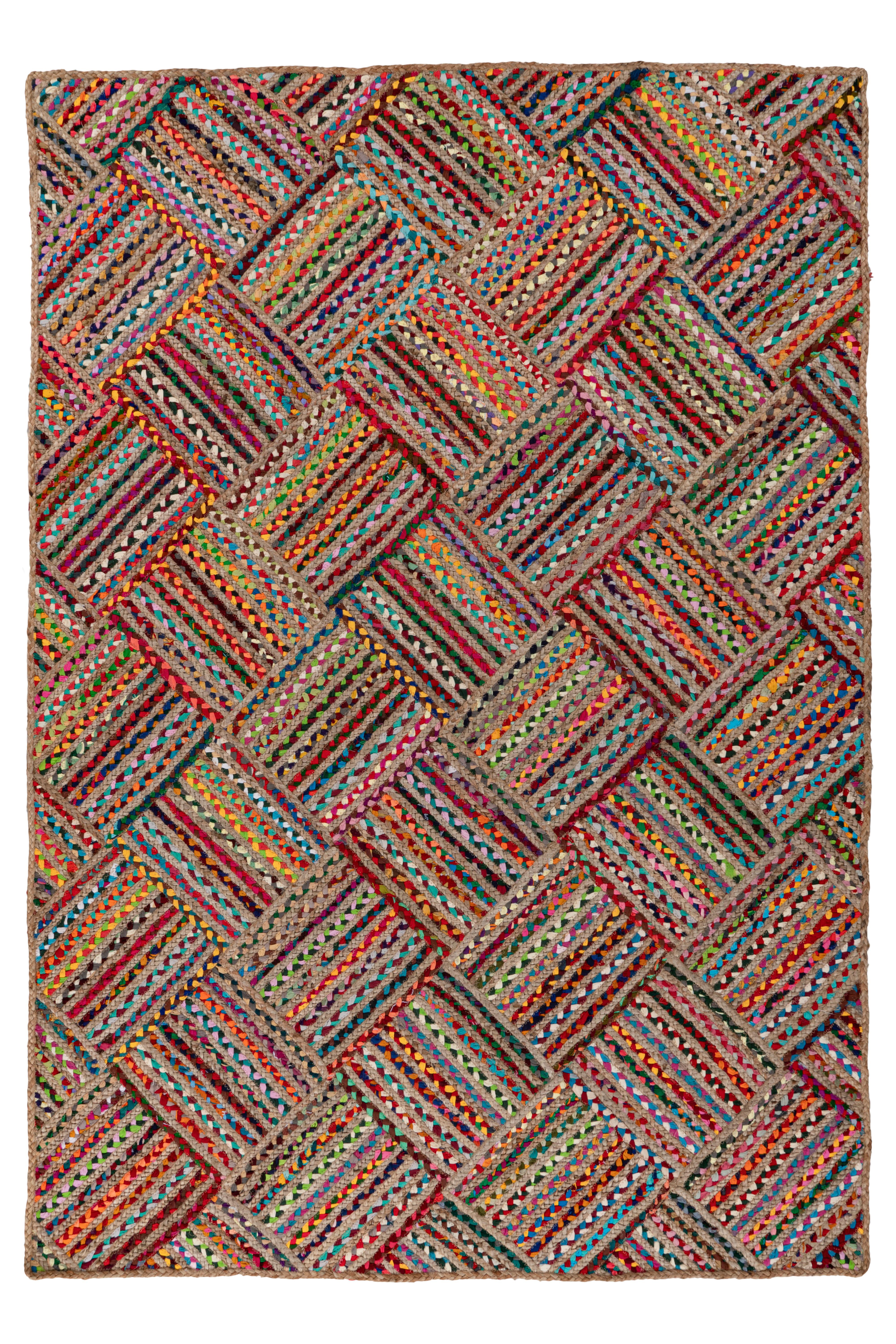 Flachwebteppich My Cancun 330 Multi 80x150