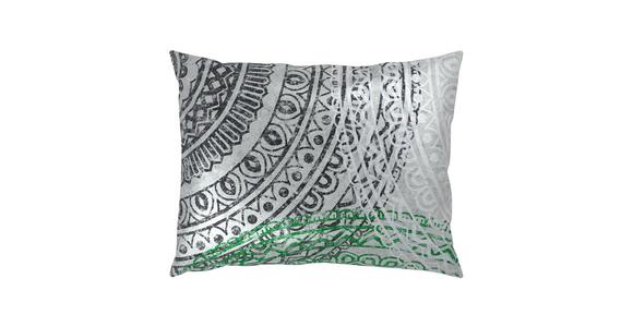 Bettwäsche Java - Grau/Grün, ROMANTIK / LANDHAUS, Textil - James Wood