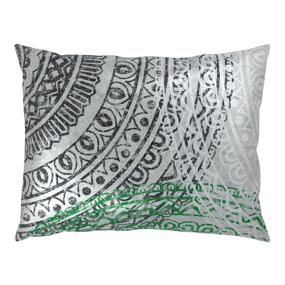 Bettwäsche Java - Grau/Grün, ROMANTIK / LANDHAUS, Textil - James Wood