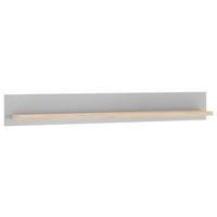 Wandboard Chambord Hellgrau/Eiche Dekor B: 150cm - Eichefarben/Hellgrau, Design, Holzwerkstoff (150/20/19cm) - MID.YOU