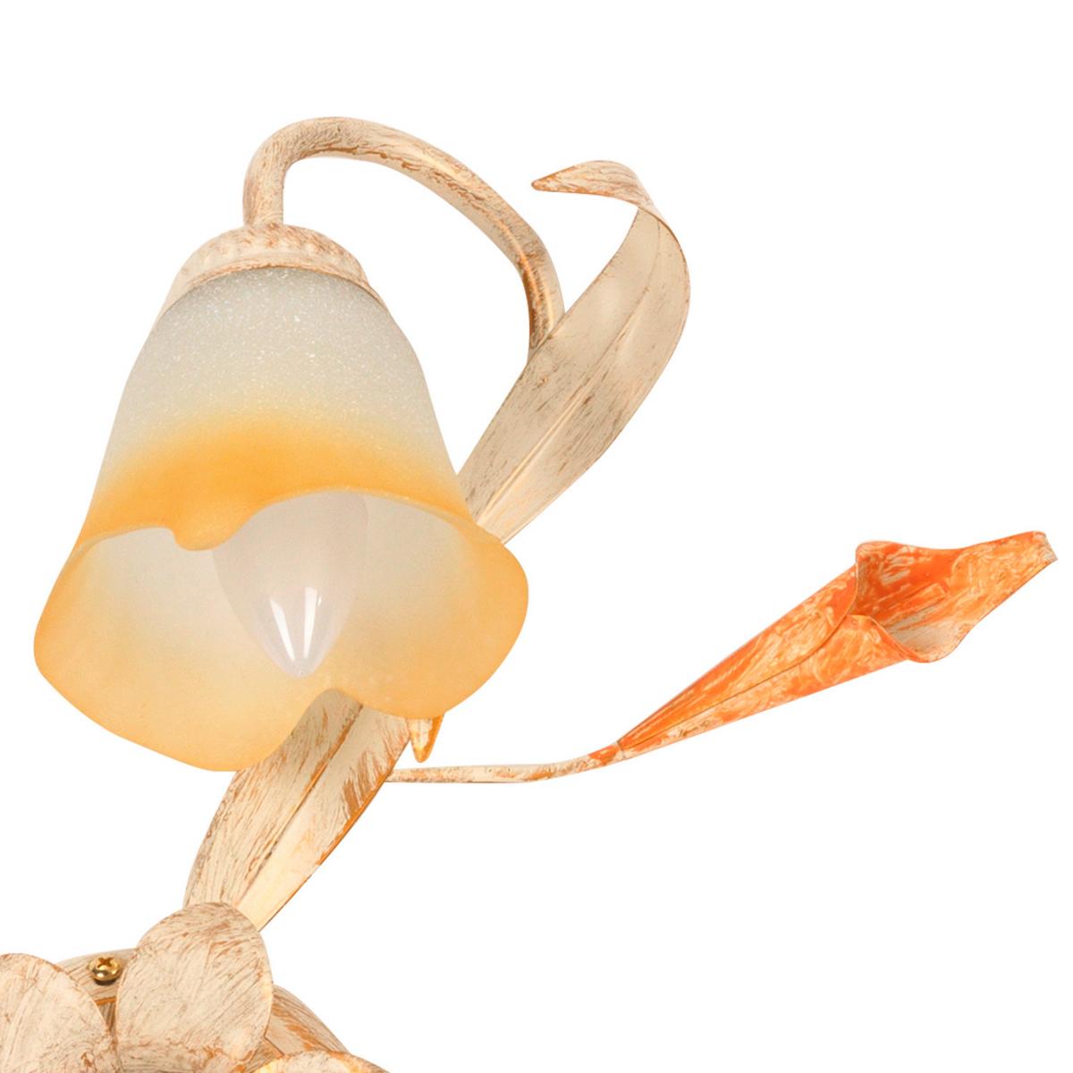 Deckenleuchte 4722/Pl3 - Weiß, KONVENTIONELL, Glas/Metall (53/20cm)