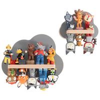 Kinderregal Boarti Grau B: 22 cm - Grau, MODERN, Holzwerkstoff (22/16/5cm) - MID.YOU