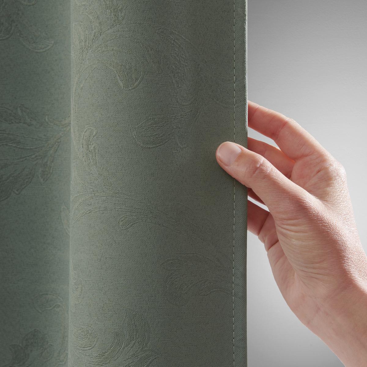 ZATEMŇOVACÍ ZÁVĚS ALVA - zelená, Moderní, textil (140/245cm) - Premium Living