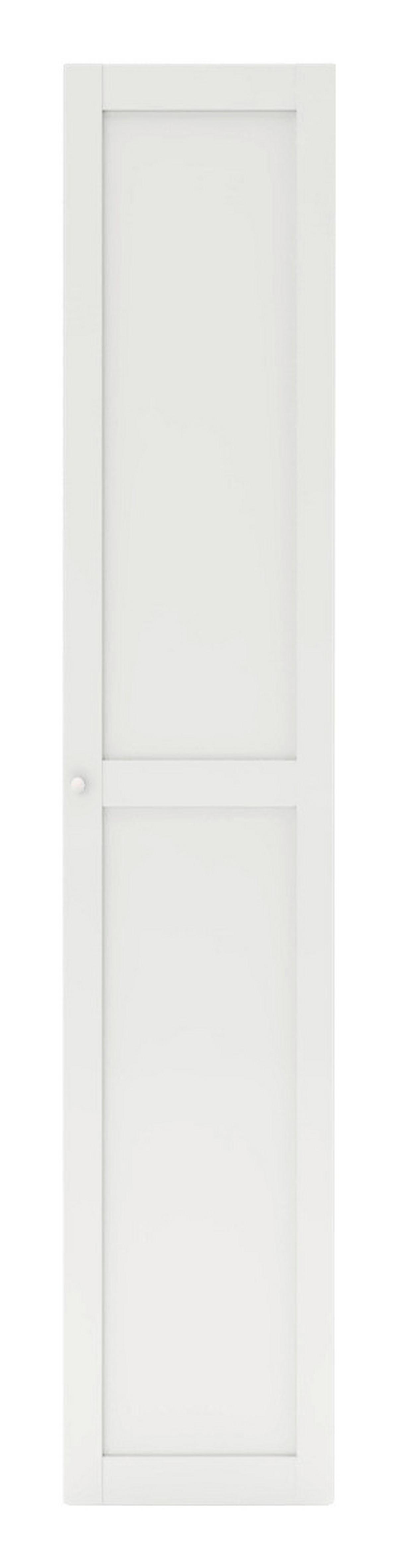 DVEŘE UNIT - bílá, Moderní, kov/kompozitní dřevo (45,3/232,6/1,8cm) - Ondega