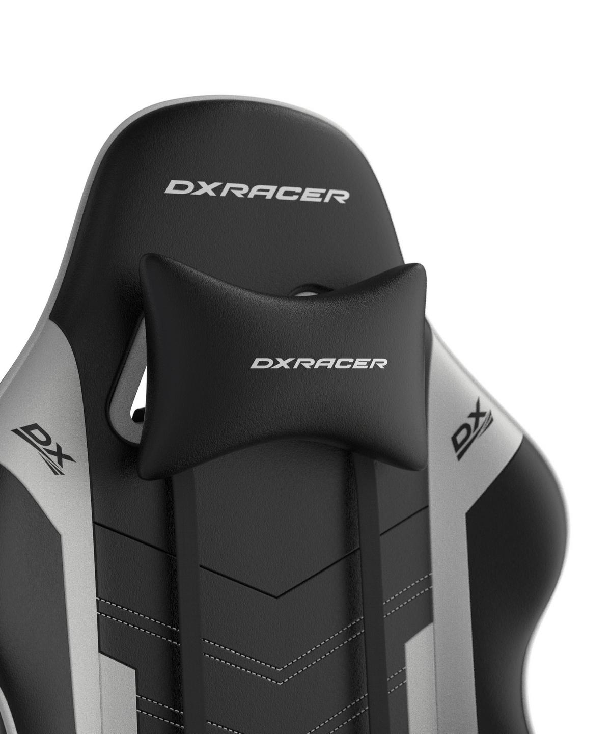 Gamingstuhl DX Racer Prince L - Schwarz/Weiß, MODERN, Kunststoff/Textil (67/126/67cm) - Dxracer