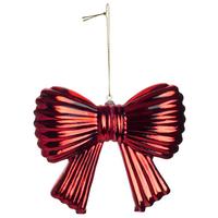 Závesná dekorácia FINN -PAZ- - červená, sklo (4/16/8cm) - Mömax