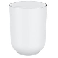 KOZMETICKÝ KÔŠ 19,05/25,4cm, biela - biela, Modern, plast (19,05/25,4cm) - Premium Living