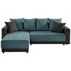 Ecksofa Mit Schlaffunktion Time Petrol B: 178 Cm - Dunkelgrau/Petrol, Design, Textil (178/248cm) - MID.YOU