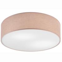 Deckenleuchte Vivian Hellbraun B: 45 cm - Hellbraun, Basics, Textil (13/45/13cm)