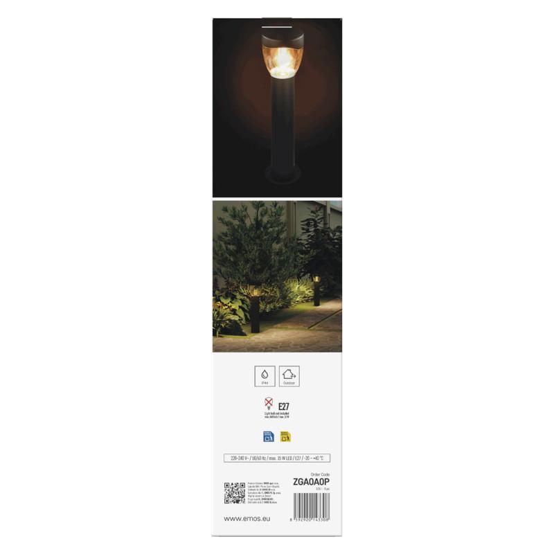 VONKAJŠIE LED SVIETIDLO ARTEO - antracitová, Modern, kov/plast