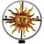 Solarleuchte Sonne - Goldfarben/Schwarz, MODERN, Metall (34,5cm) Solarleuchte Sonne - Goldfarben/Schwarz, MODERN, Metall (34,5cm)