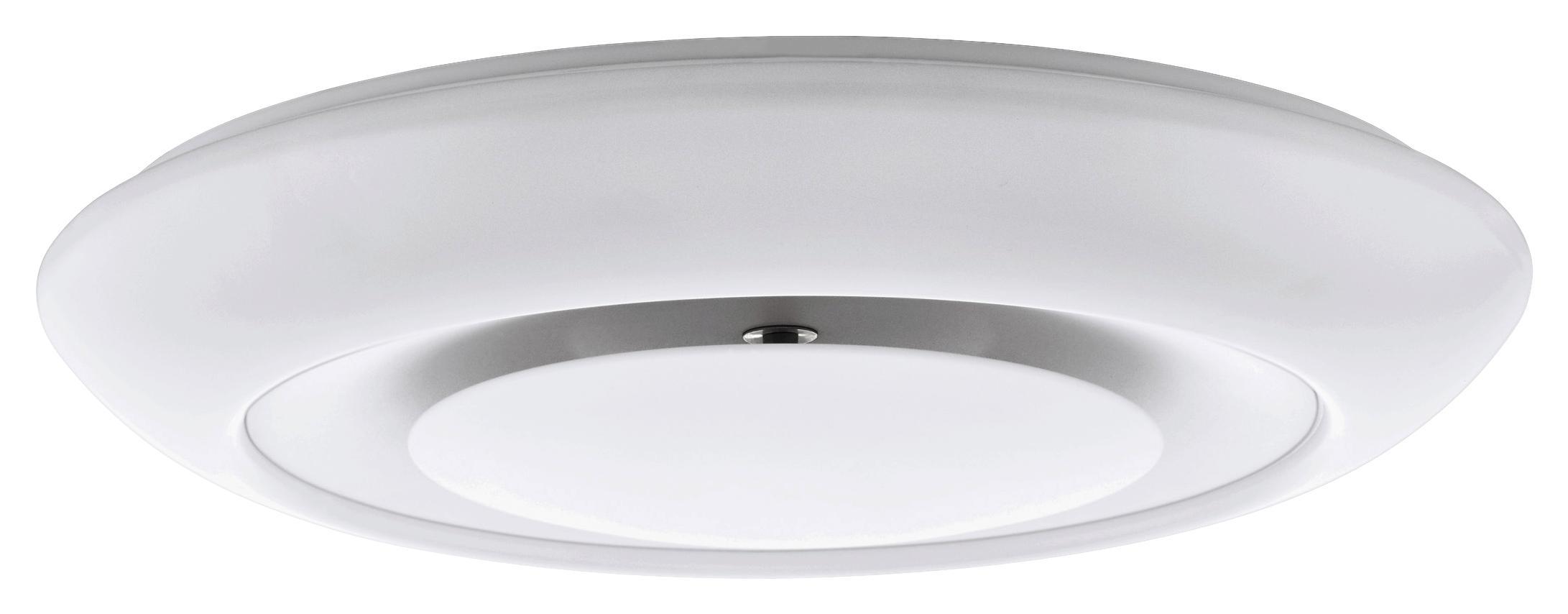 LED-Deckenleuchte Batida - Weiß, MODERN, Metall (49/9,5cm)