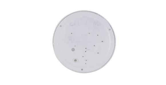 LED-Deckenleuchte Bojan Ø 20 cm mit Sternenhimmel - Weiß, KONVENTIONELL, Kunststoff/Metall (20/5,5cm) - Luca Bessoni