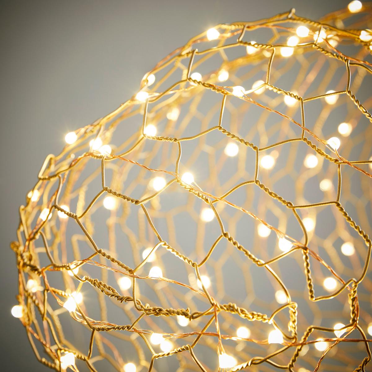 LED-Hängeleuchte 4201250-6501 Hayden - Goldfarben, Trend, Metall (76/40/147cm) - By Rydéns