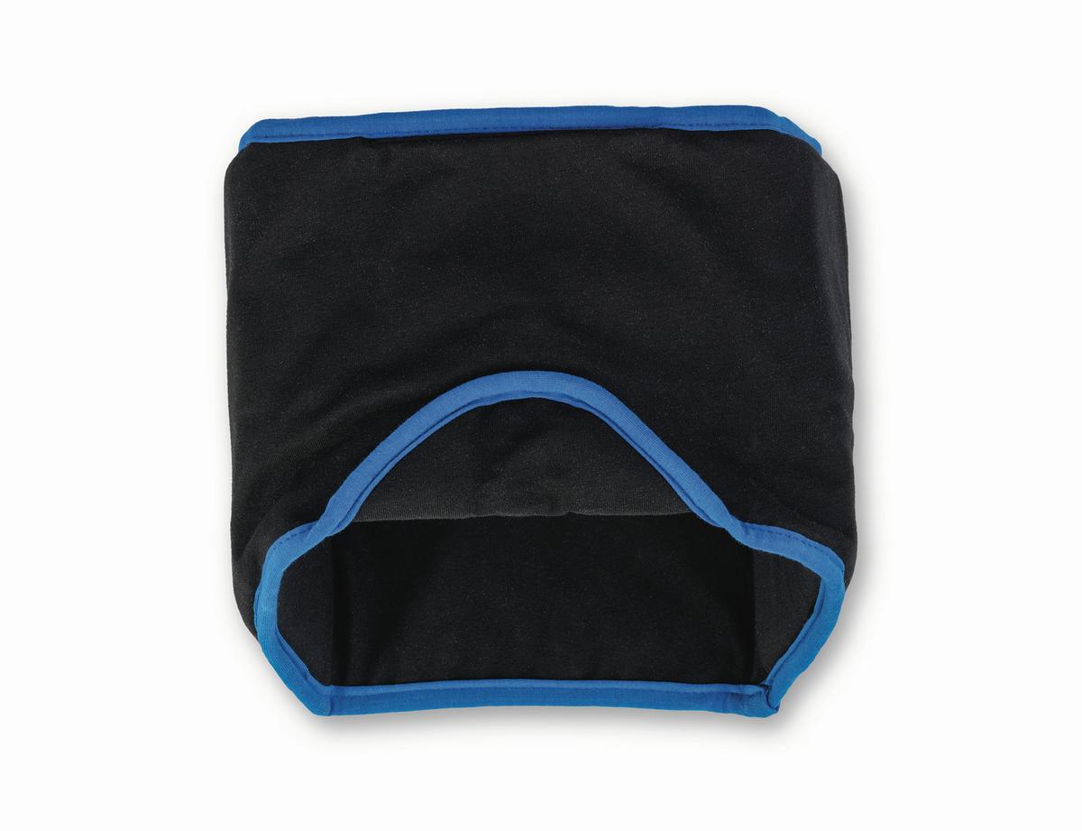 SCHLAFMASKE MYSLEEPMASK L/XL SCHWARZ/BLAU - Blau/Schwarz, Basics, Textil (28/19/1cm)