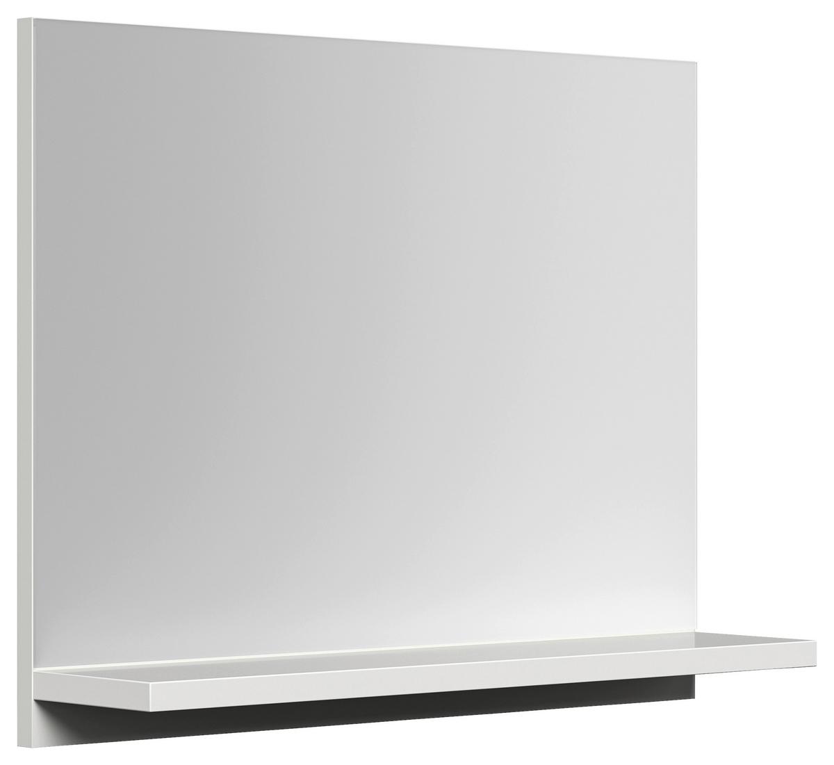 WASCHTISCHKOMBI Slimline Weiß B: 59,5cm - Weiß, Basics, Holzwerkstoff/Stein (59,5cm) - MID.YOU