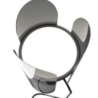 Tischleuchte Insight - Transparent/Schwarz, Trend, Kunststoff/Metall (15/30/15cm) - MAYTONI