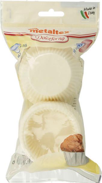 Muffinforma Dolceforno - papír (5/5/4cm) - Metaltex