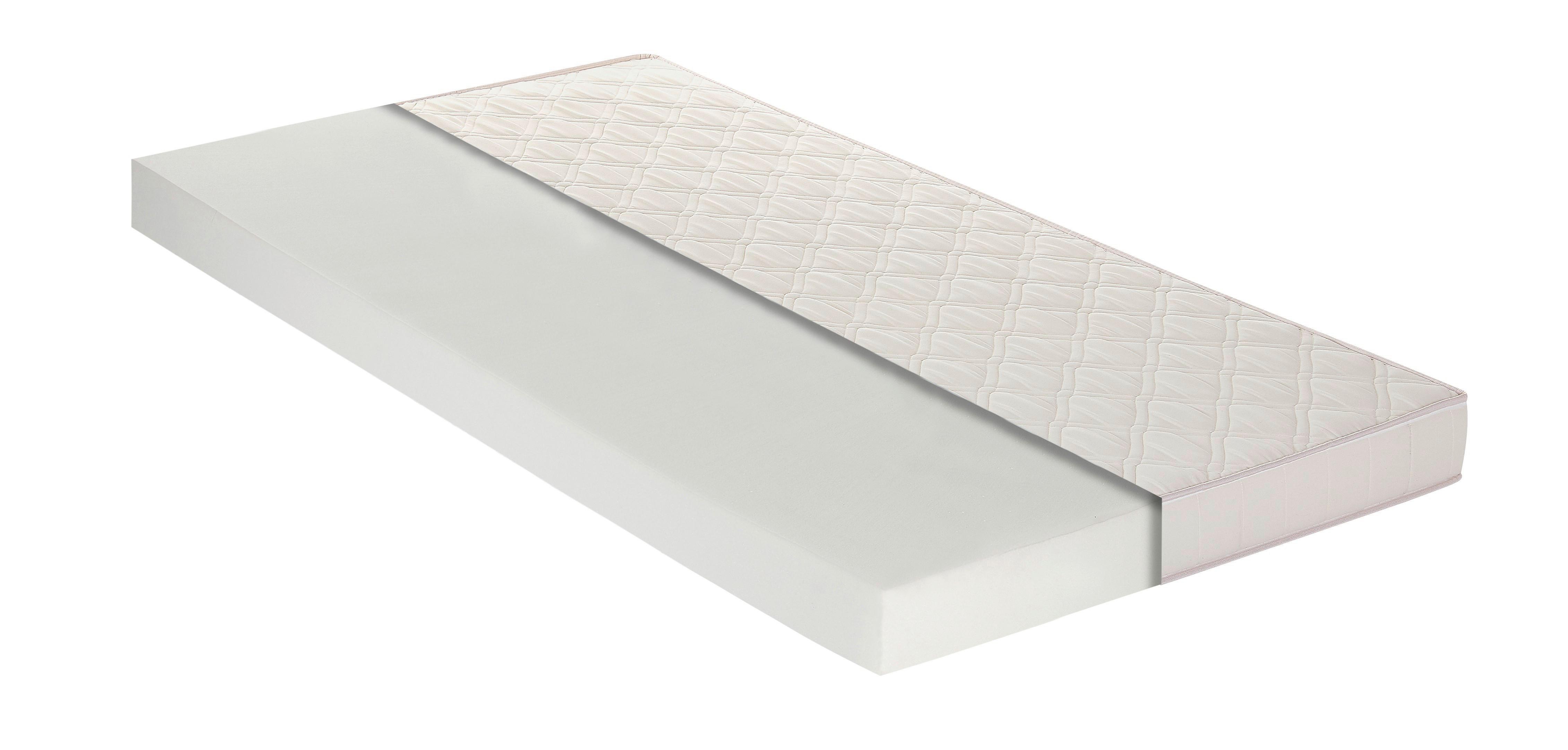 Kaltschaummatratze Basci Plus 100x200 cm H2/H3 H: 13 cm - Weiß, Basics, Textil (100/200cm) - P & B
