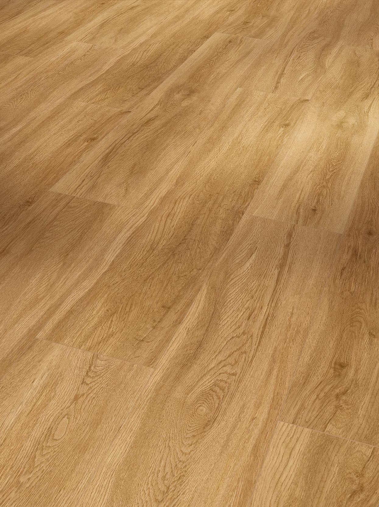 Designboden Eichefarben/Gelb /Braun Landhausdiele Stärke 5,3mm - Eichefarben/Gelb, Basics, Kunststoff (120,9/22,5/0,53cm) - Parador