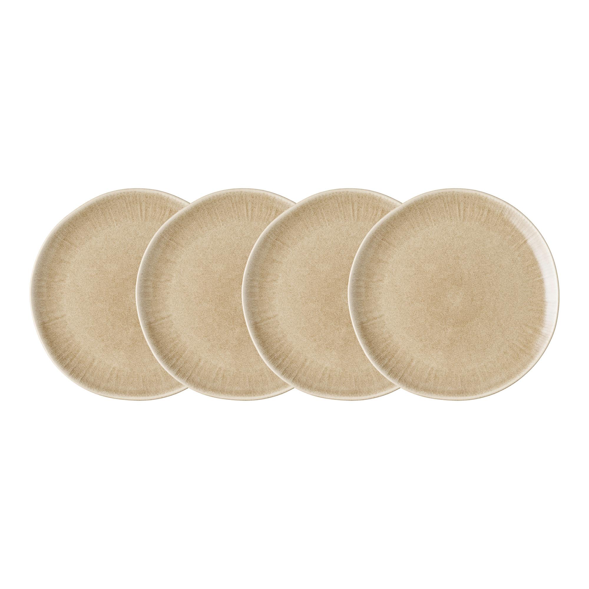 Speisetellerset Beige Viola Dinner Plate - Beige, Basics, Keramik
