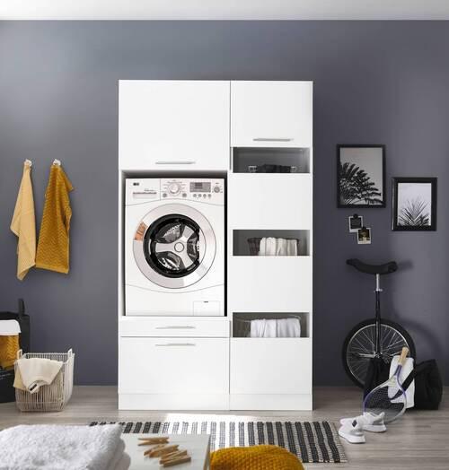 Hauswirtschaftsraum Clara - Weiß, KONVENTIONELL, Holzwerkstoff (117,4/200/67,6cm) - Respekta