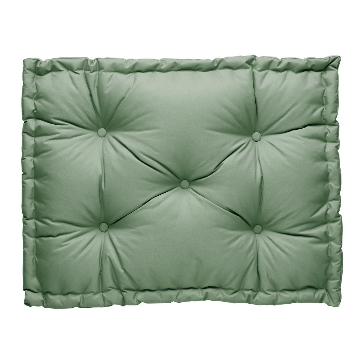 PODUŠKA NA PALETU DODO - zelená, Konvenční, textil (80/60/12cm) - Mömax