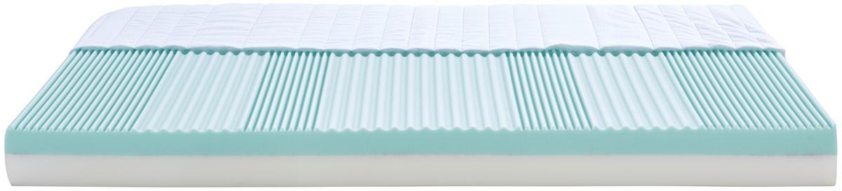 Kaltschaummatratze Lisi 140x200 Cm H2, H: 17 Cm - Weiß, KONVENTIONELL, Textil (140/200cm) - Livetastic