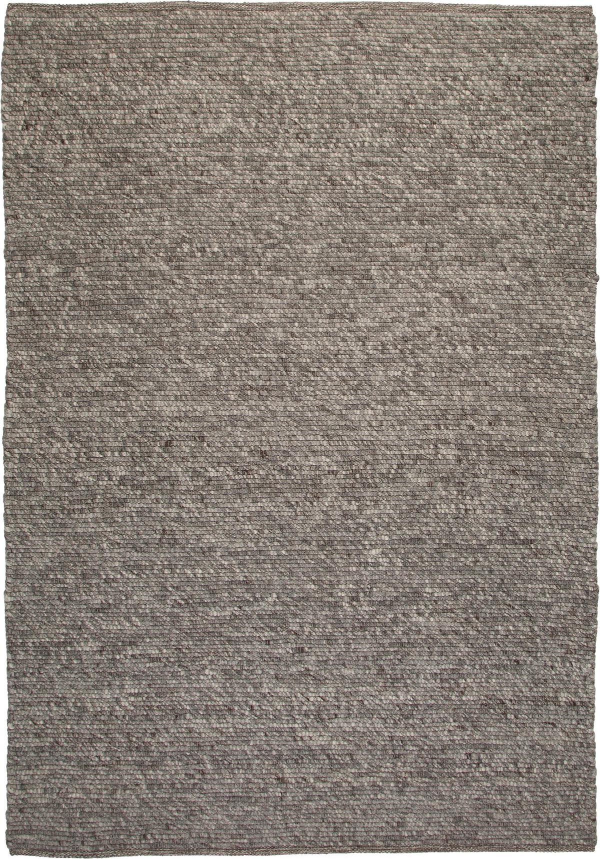 Flachwebteppich My Kjell - Silberfarben, Basics, Textil (140/200cm) - Obsession