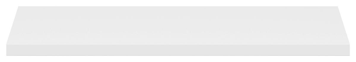 Abdeckboden Sixty-four 64x35 Cm Weiß - Weiß, Trend, Holzwerkstoff (64/2/35cm)