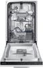 Einbau-Geschirrspüler Dw4500 45x82x55 cm Vollintegriert - Basics, Kunststoff/Metall (44,8/81,5/55cm) - Samsung