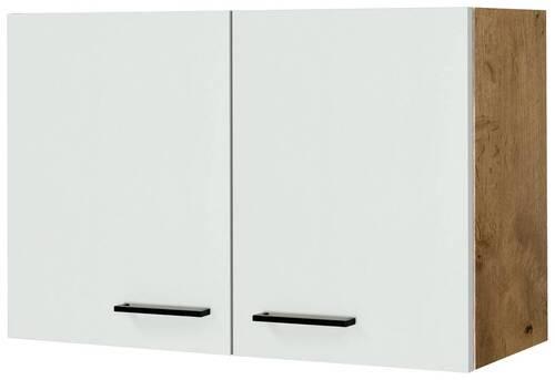 Küchenoberschrank Avila Eichefarben/Magnolie B: 80 cm - Eichefarben/Magnolie, KONVENTIONELL, Holzwerkstoff (80/54,8/32cm) - FlexWell