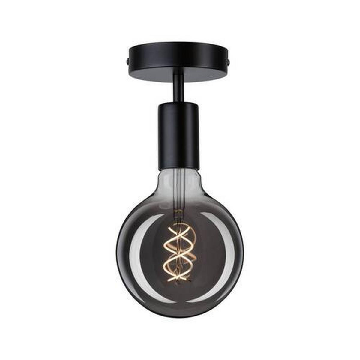 LED-Spotkopf 1-Flammig Ø 10 cm - Schwarz, Basics, Metall (10,0/12,5cm) - Paulmann