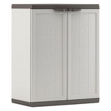 Kunststoffschrank Jolly Niedrig 68/85/39 - Anthrazit/Hellgrau, KONVENTIONELL, Kunststoff (68/85/39cm) - Keter