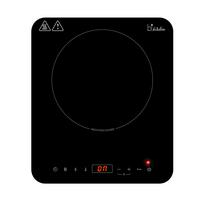 Induktionskochplatte Cook 411 Induktionskochplatte - Schwarz, Basics, Glas (28/4,5/33cm) - Silva Homeline