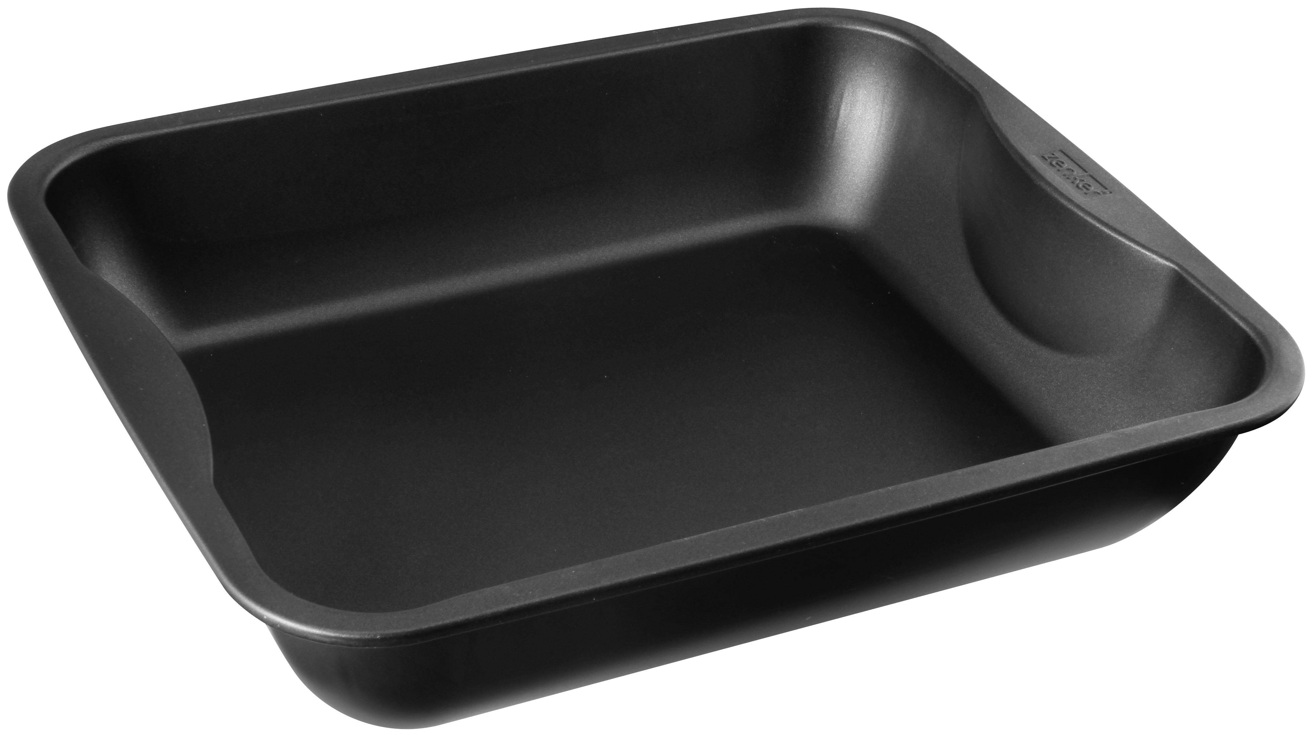 Auflaufform Aus Stahl L/b/h: Ca. 40/34/8 Cm - Schwarz, Basics, Metall (40/34/8cm) - Zenker