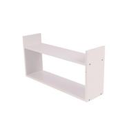 WANDREGAL Hannah Weiß B: 70cm - Weiß, Basics, Holzwerkstoff (70/18/35cm)