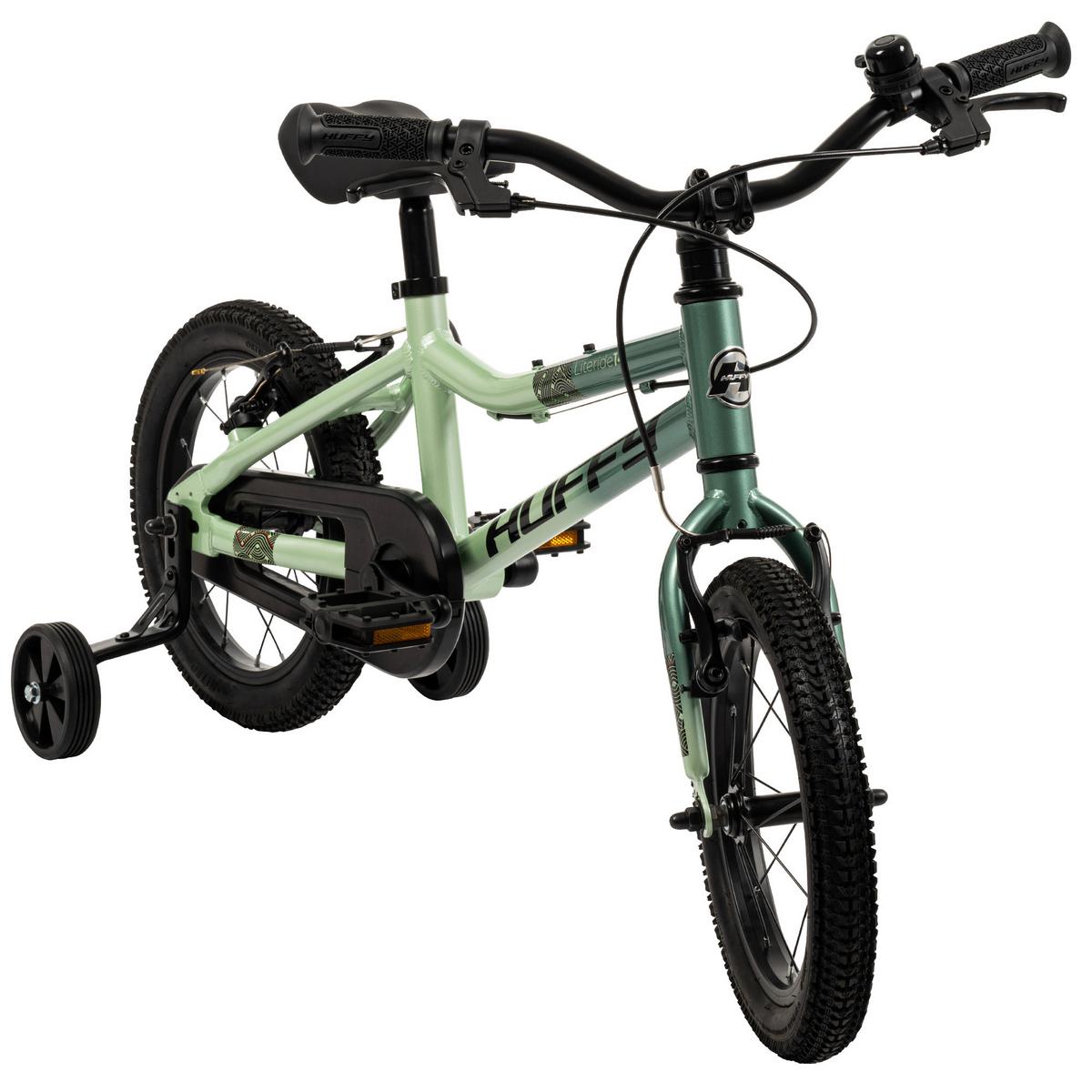 Kinderfahrrad Literide Grün, 14 Zoll - Grün, Basics, Metall (35/56/105cm)
