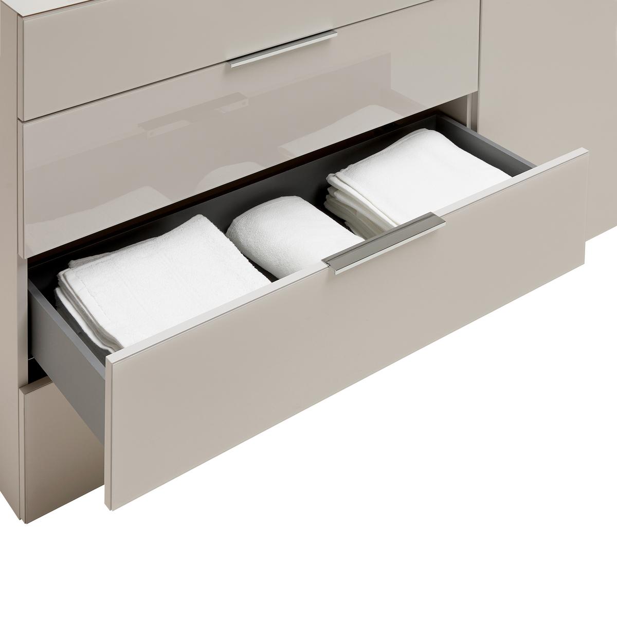 Kommode Siena Kaschmirfarben - černá/kašmírová, Moderní, kov/kompozitní dřevo (135/99/40cm) - Mömax