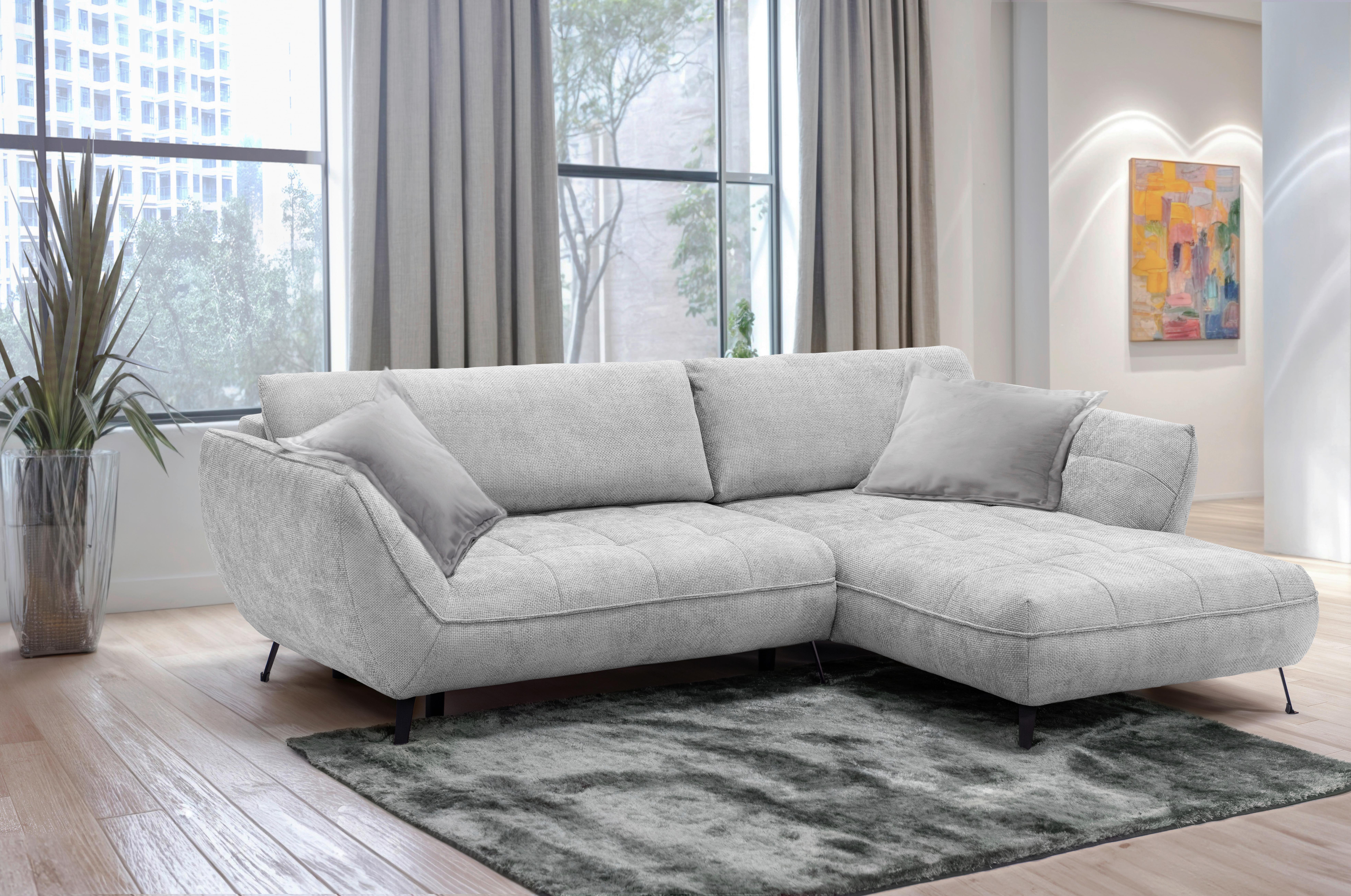 Zierkissen Samoa Silberfarben B: 60 cm - Silberfarben, Design, Textil (60/60cm) - Livetastic