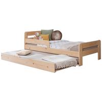 Bett Bennet Naturfarben Inkl. Bettkasten, 90x200 Cm - Naturfarben, MODERN, Holz (90/200cm) - MID.YOU