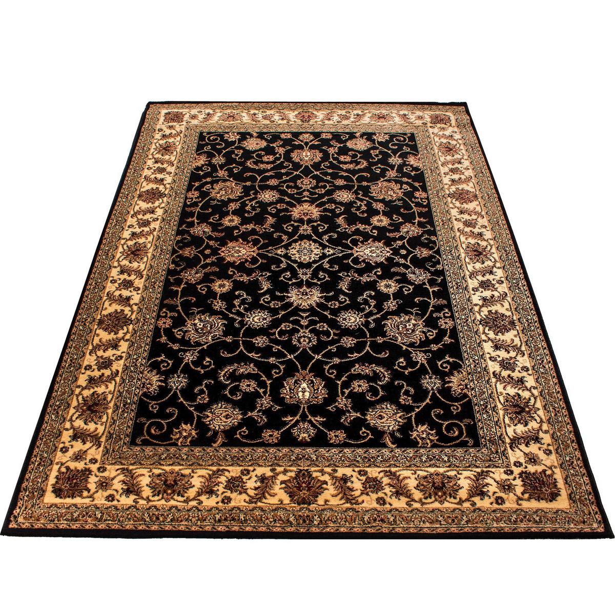 Webteppich Marrakesh - Schwarz, KONVENTIONELL, Textil (300/400cm)