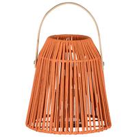 Stojan na svíčku POP UP, V: 29 cm - terracotta/čiré, Konvenční, kov/dřevo (20/29cm) - Mömax