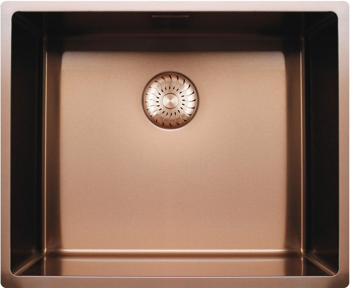 Spüle Capp - Kupferfarben, LIFESTYLE, Metall (54/44cm)