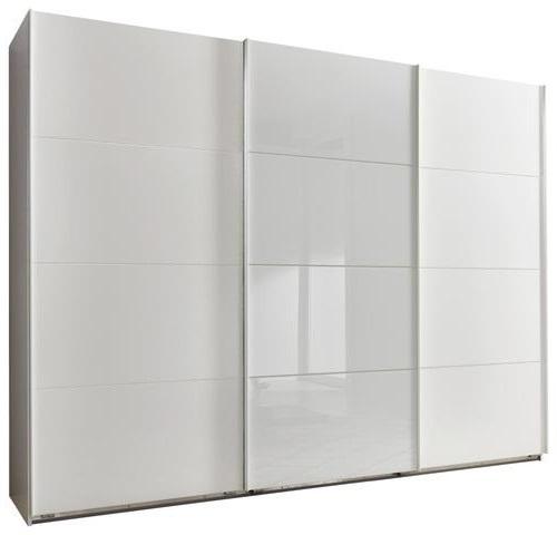 Schwebetürenschrank 270cm Ernesto, Weiß
