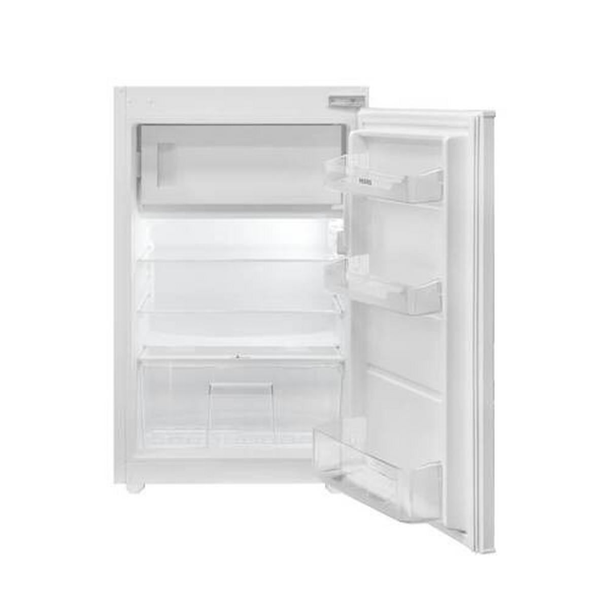 Küchenblock Ip4050 - Weiß Hochglanz/Dunkelgrau, Design, Holzwerkstoff (280cm) - Impuls