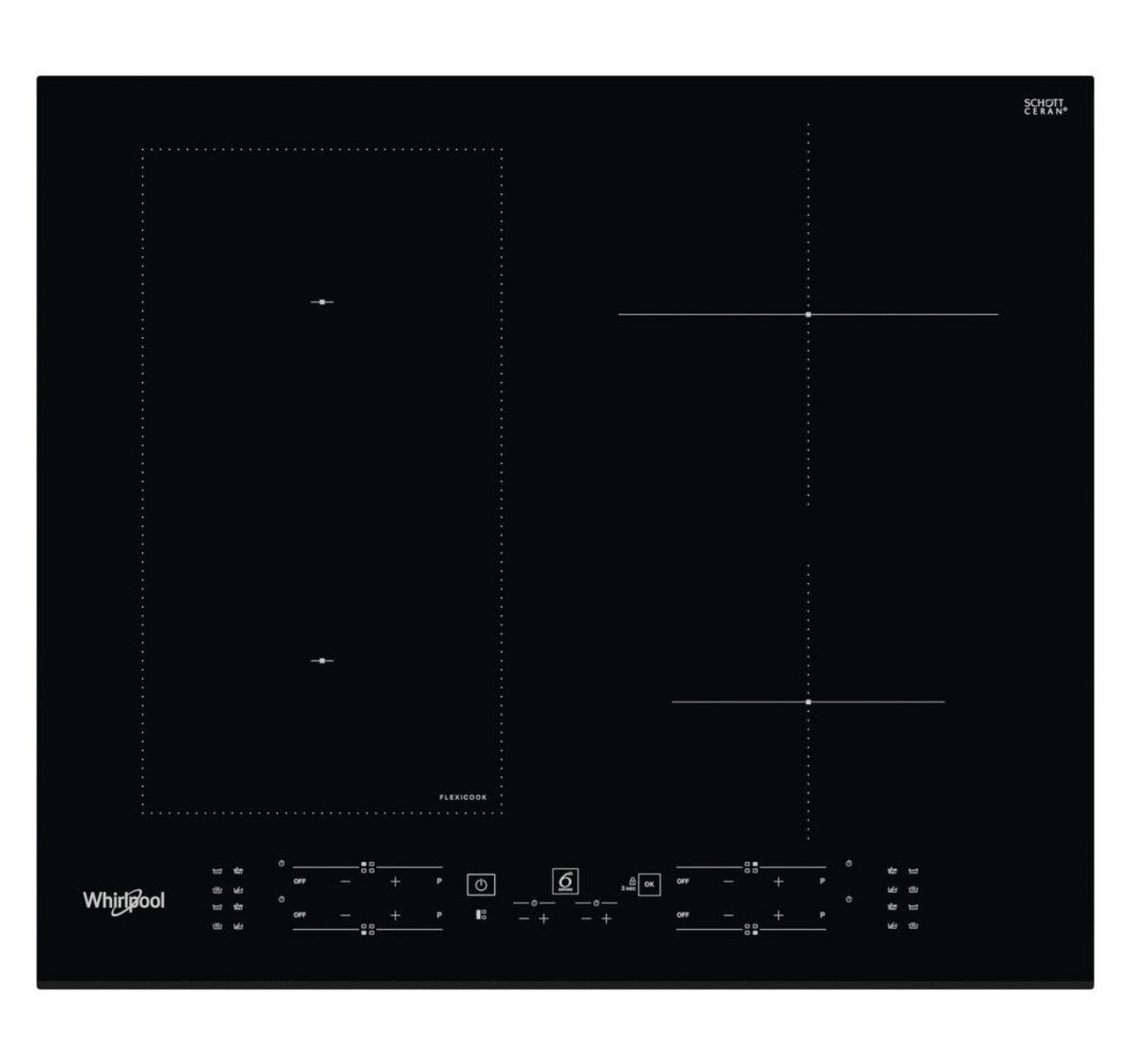 Indukční varná deska WHIRLPOOL WL B1160 BF - černá, kov/sklo (59/5,4/51cm) - Whirlpool
