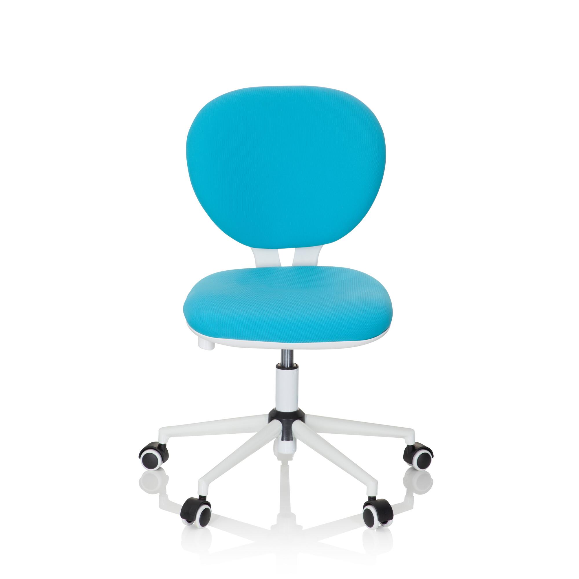 Jugenddrehstuhl Kid Vivo Stoff Türkis - Türkis, Basics, Kunststoff (43/82-95/56cm) - MID.YOU