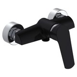 Duscharmatur Soho Ehm Schwarz - Schwarz, Basics, Metall (18/10,6/13,9cm) - Sanotechnik